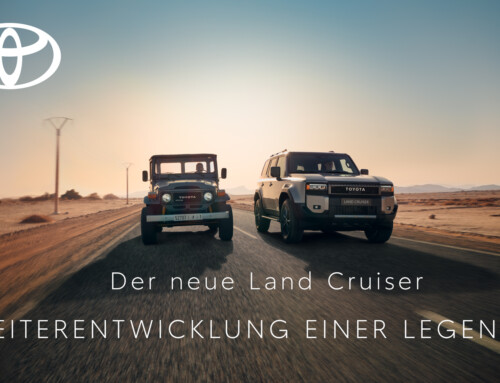 Der neue Toyota Land Cruiser jetzt erhältlich.