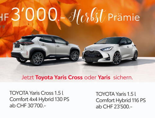Toyota Herbstprämie